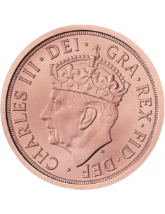Mezza Sterlina oro 2023 - Re Carlo III (FIOR DI CONIO) 2
