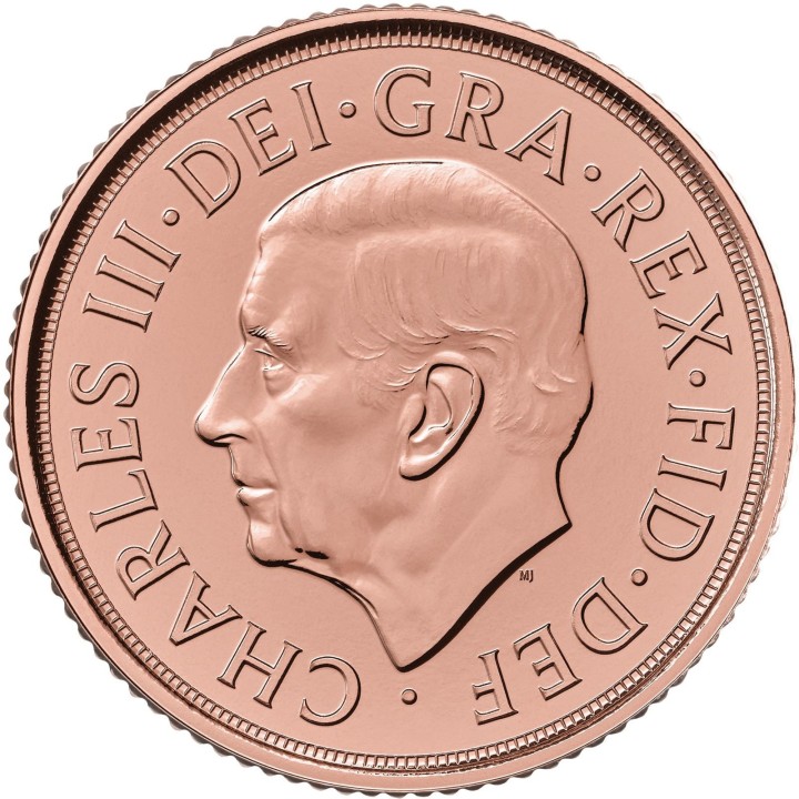 sterlina oro Carlo III 2022