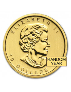 Canada Foglia d'Acero d'oro 10 Dollari 2