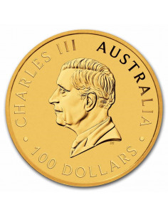 Australia Nugget d'oro (Kangaroo) 100 Dollari (FIOR DI CONIO) 2