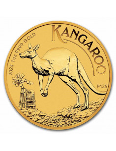 Australia Nugget d'oro (Kangaroo) 100 Dollari (FIOR DI CONIO)