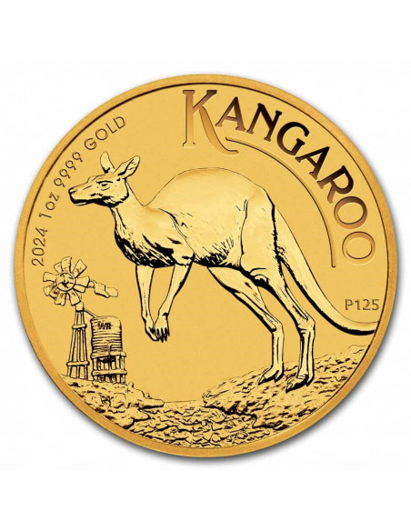 Australia Nugget d'oro (Kangaroo) 100 Dollari (FIOR DI CONIO)