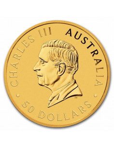 Australia Nugget d'oro (Kangaroo) 50 Dollari (FIOR DI CONIO) 2