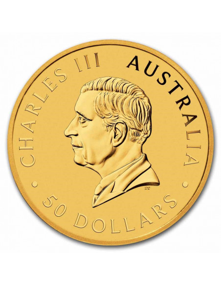 Australia Nugget d'oro (Kangaroo) 50 Dollari (FIOR DI CONIO)