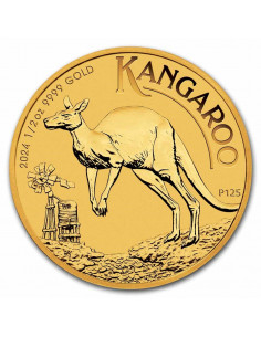 Australia Nugget d'oro (Kangaroo) 50 Dollari (FIOR DI CONIO)