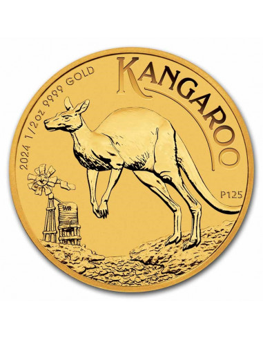 Australia Nugget d'oro (Kangaroo) 50 Dollari (FIOR DI CONIO)