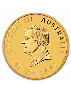 Australia Nugget d'oro (Kangaroo) 25 Dollari (FIOR DI CONIO) 2