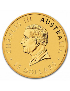 Australia Nugget d'oro (Kangaroo) 15 Dollari (FIOR DI CONIO) 2