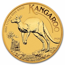 Australia Nugget d'oro (Kangaroo) 15 Dollari (FIOR DI CONIO)