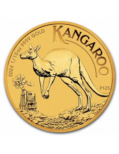 Australia Nugget d'oro (Kangaroo) 15 Dollari (FIOR DI CONIO)