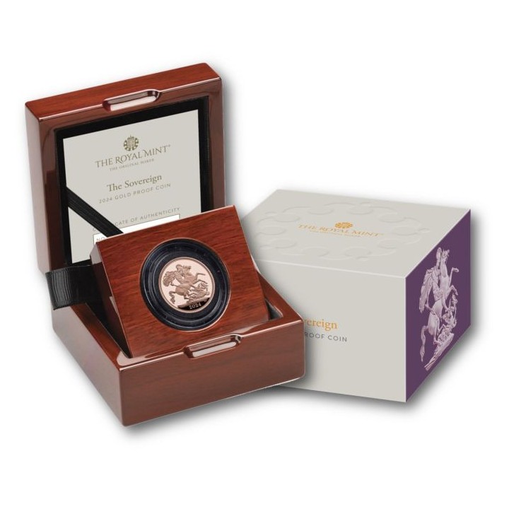 Sterlina oro 2024 PROOF - Re Carlo III - Euronummus SpA