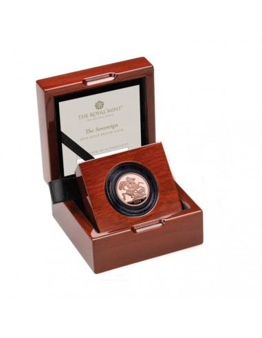 Sterlina oro 2024 - Re Carlo III versione PROOF
