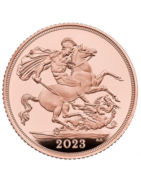 Sterlina oro 2023 - Re Carlo III versione PROOF