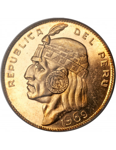 Perù 50 Soles "INCA" oro