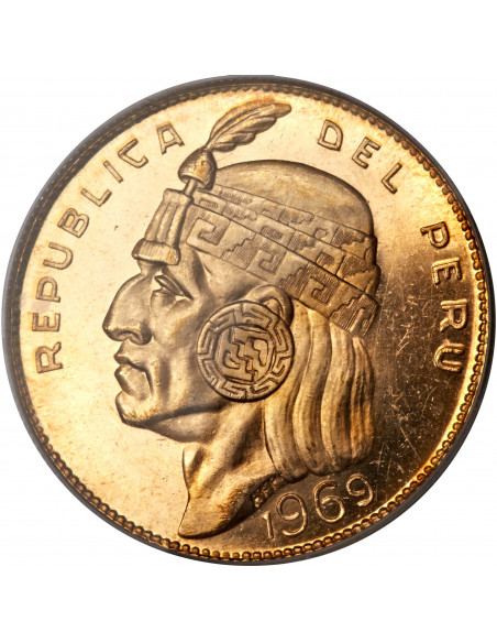 Perù 50 Soles "INCA" oro