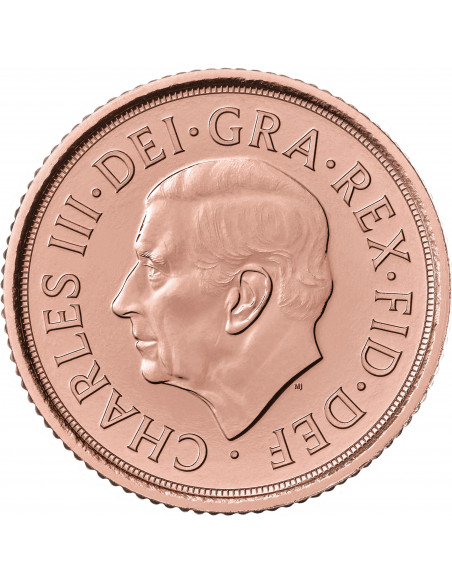 Sterlina oro 2025 - Re Carlo III (FIOR DI CONIO)