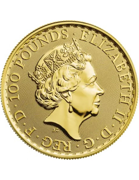 100 Sterline Britannia d'oro 2023 Regina Elisabetta II (FIOR DI CONIO)