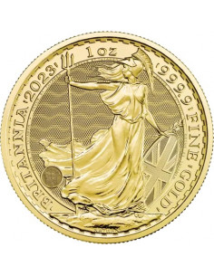 100 Sterline Britannia d'oro 2023 Regina Elisabetta II (FIOR DI CONIO) 2