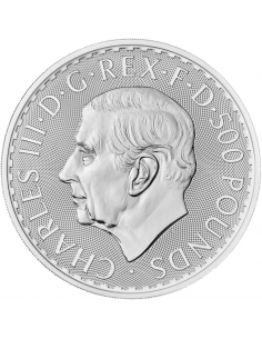 Britannia 1 Kg argento Re Carlo III 2025 2