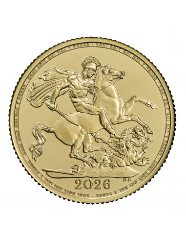 Sterlina oro 2026 - Re Carlo III (FIOR DI CONIO)