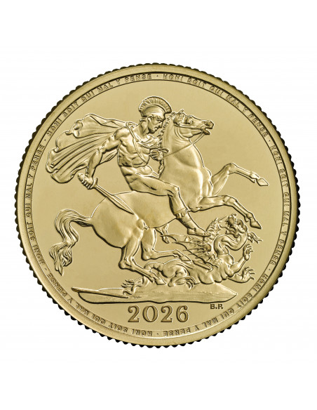Sterlina oro 2026 - Re Carlo III (FIOR DI CONIO)