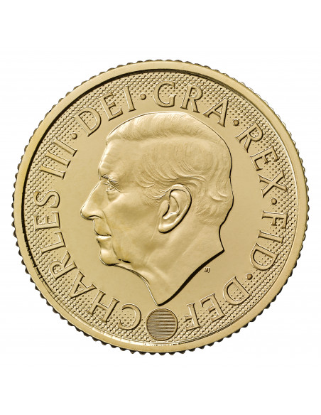 Mezza Sterlina oro 2026 - Re Carlo III (FIOR DI CONIO)