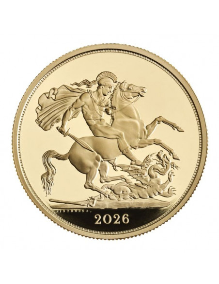 Sterlina oro 2026 - Re Carlo III PROOF