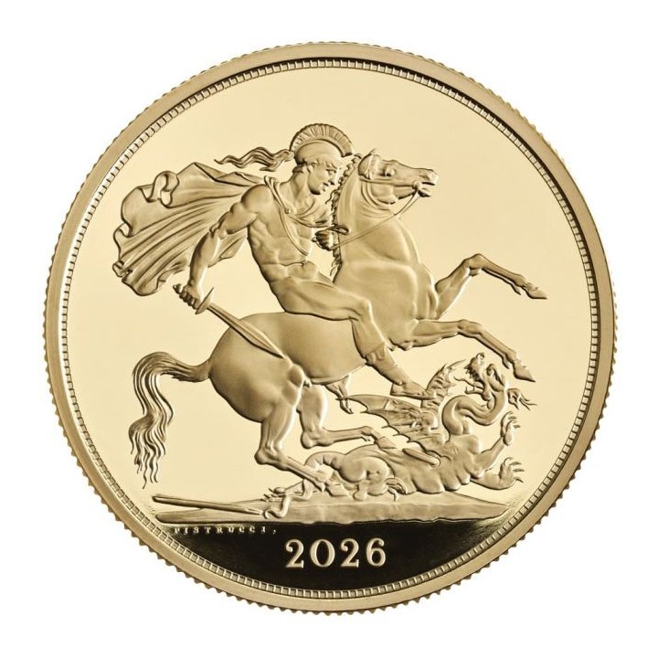 Sterlina oro 2026 - Re Carlo III PROOF
