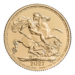 Sterlina oro 2027 - Re Carlo III