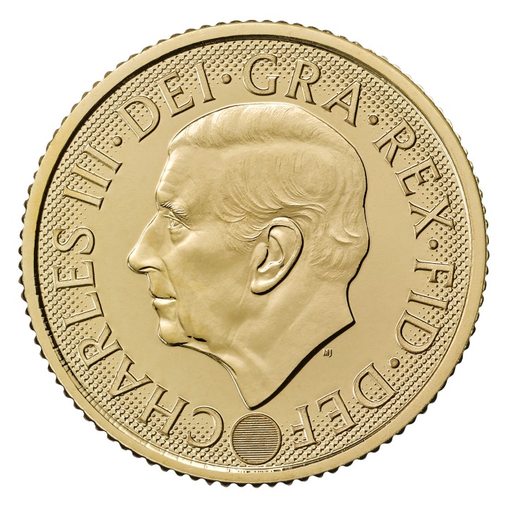 Mezza Sterlina oro 2027 - Re Carlo III