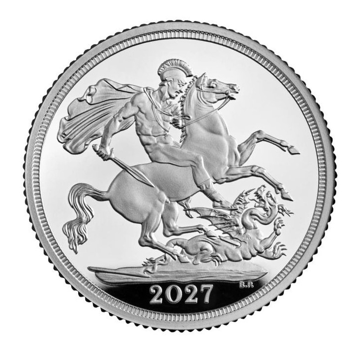 Sterlina 2027 Proof in argento (Silver Sovereign) - Euronummus SpA