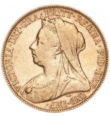 Sterlina oro Vittoria 