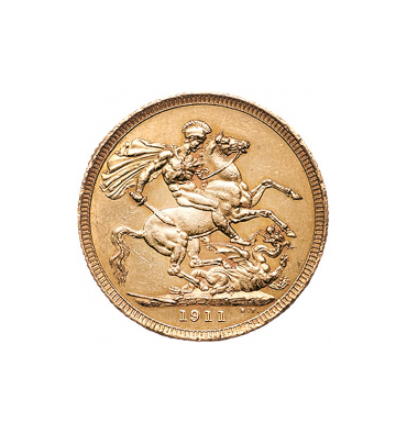 Sterlina Giorgio V in oro 916,7/1000 Euronummus SpA - Main Image