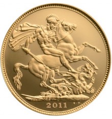 Sterlina oro 2011 (FIOR DI CONIO)