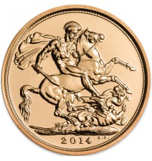 Sterlina oro 2014 (FIOR DI CONIO)