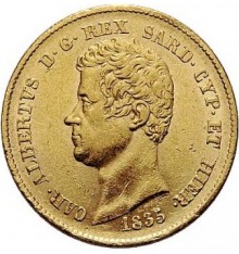 Marengo 20 Lire Carlo Alberto (Italia)