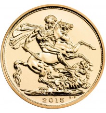 Sterlina oro 2015 (FIOR DI CONIO)