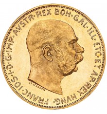 Austria 10 Corone oro