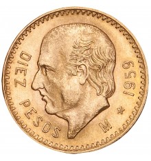 Messico 10 Pesos oro
