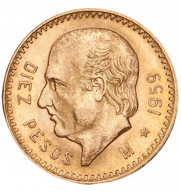 Messico 10 Pesos oro