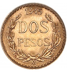 Messico 2 Pesos oro