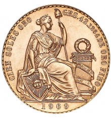 Perù 100 Soles oro