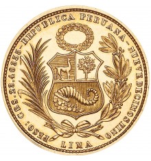 Perù 50 Soles oro 2