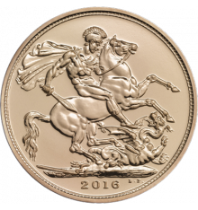 Sterlina oro 2016 (FIOR DI CONIO)