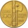 100 Lire Vittorio Emanuele III "Fascio" (Italia)