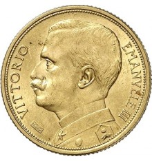 Marengo 20 Lire Vittorio Emanuele III "Aratrice" (Italia) 2