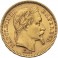 Marengo 20 Franchi Napoleone III testa laureata (Francia)