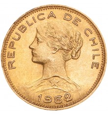 Chile 50 Pesos oro 2